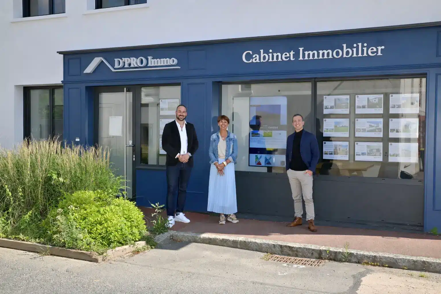 Photo équipe agence la Haie-Fouassière